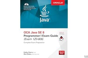 OCA Java SE 8 Programmer I Exam Guide (Exams 1Z0-808) book cover