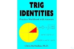 Trig Identities Practice Workbook with Answers book cover