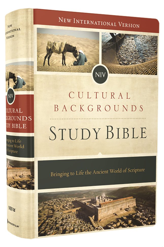 NIV, Cultural Backgrounds Study Bible: Bringing to Life the Ancient World of Scripture book cover