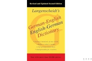 Langenscheidt's German-English English-German Dictionary book cover