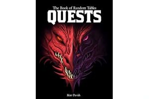 The Book of Random Tables: Quests: Adventure Ideas for Fantasy Tabletop Role-Playing Games book cover