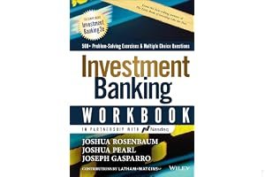 Investment Banking Workbook: 500+ Problem Solving Exercises & Multiple Choice Questions (Wiley Finance) book cover