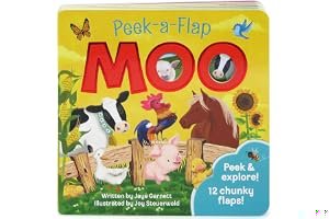 Moo Peek-A-Flap book cover