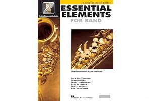 Essential Elements 2000 - Book 1: Eb Alto Saxophone book cover