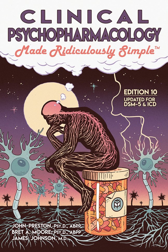Clinical Psychopharmacology Made Ridiculously Simple book cover