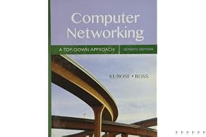 Computer Networking: A Top-Down Approach book cover