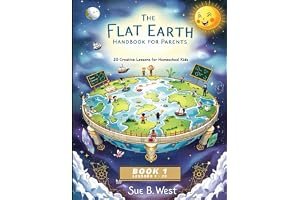 The Flat Earth Handbook for Parents: 20 Creative Lessons for Homeschool Kids book cover