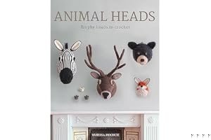 Animal Heads: Trophy Heads to Crochet book cover