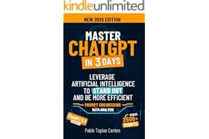 MASTER CHATGPT IN 3 DAYS: Leverage Artificial Intelligence to Stand Out and be More Efficient book cover