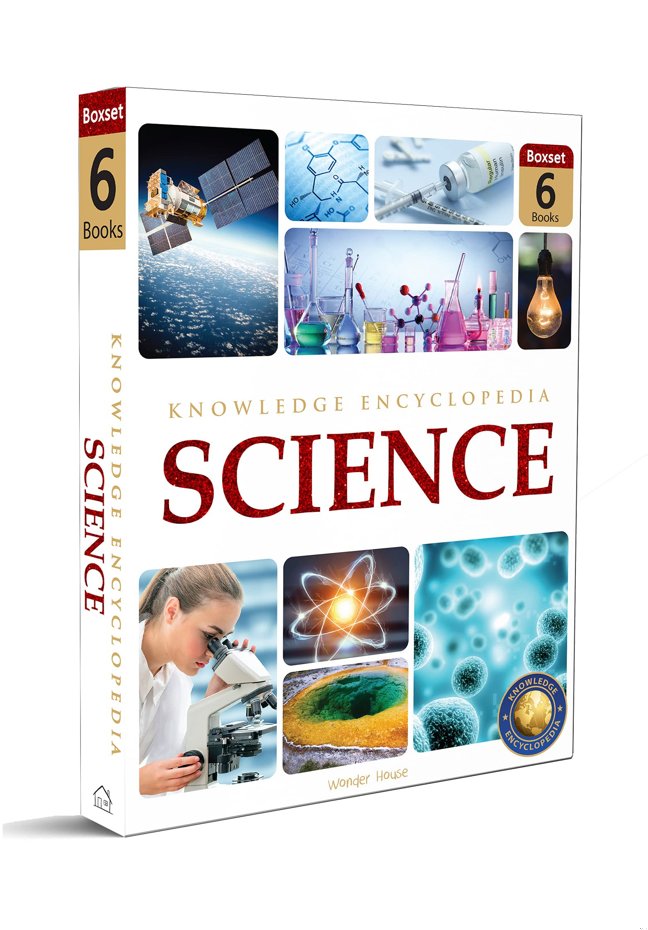 Science Knowledge Encyclopedia for Children: Collection of 6 Books (Box Set) book cover