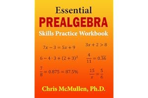 Essential Prealgebra Skills Practice Workbook book cover