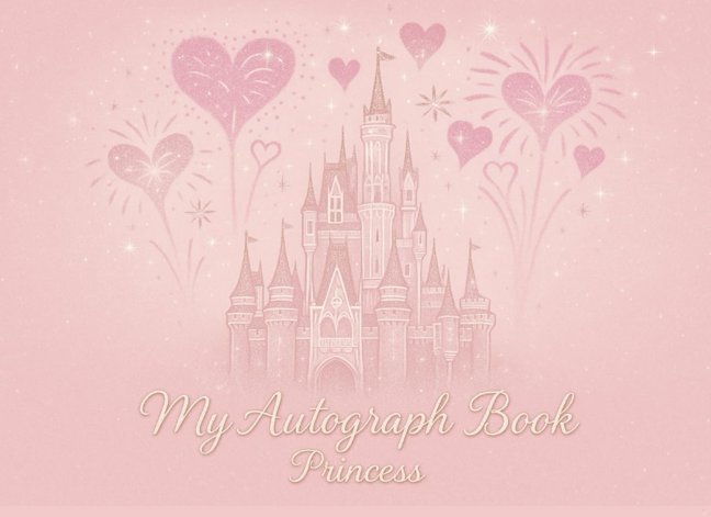 My Autograph Book: Magic Autograph Book for Girls | Mystic Pink Castle Jotter use collect Signatures and Photos for Kids | 111 Pages 8.25 x 6 Inches book cover