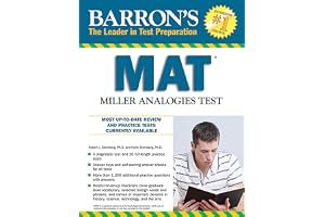 Barron's MAT: Miller Analogies Test book cover