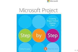 Microsoft Project Step by Step (covering Project Online Desktop Client) book cover