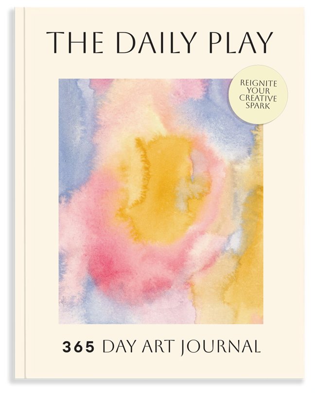 The Daily Play: A 365-Day Art Prompt Journal to Reignite Your Creative Spark book cover