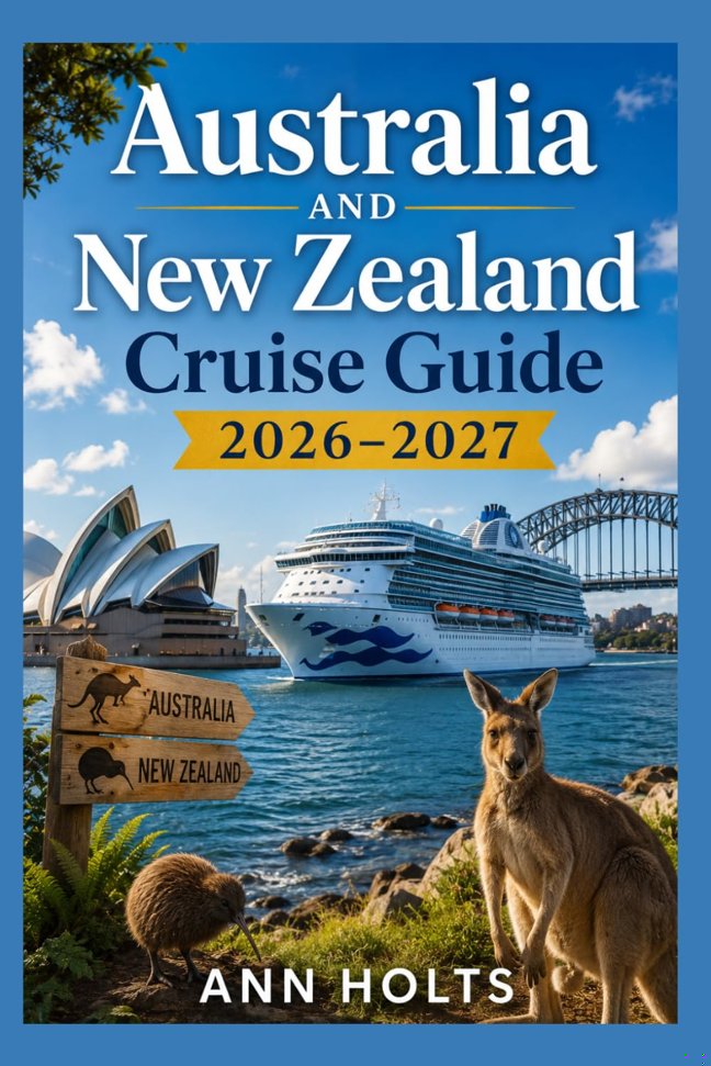 AUSTRALIA AND NEW ZEALAND CRUISE GUIDE 2026-2027: Australia and New Zealand Cruise Tips (Ultimate Cruise & Hiking Adventure Series) book cover