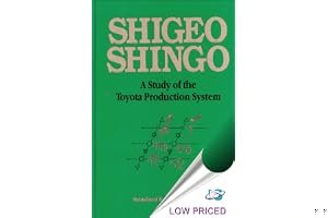 A Study of the Toyota Production System: From an Industrial Engineering Viewpoint book cover