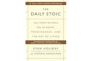 The Daily Stoic: 366 Meditations for Clarity, Effectiveness, and Serenity book cover