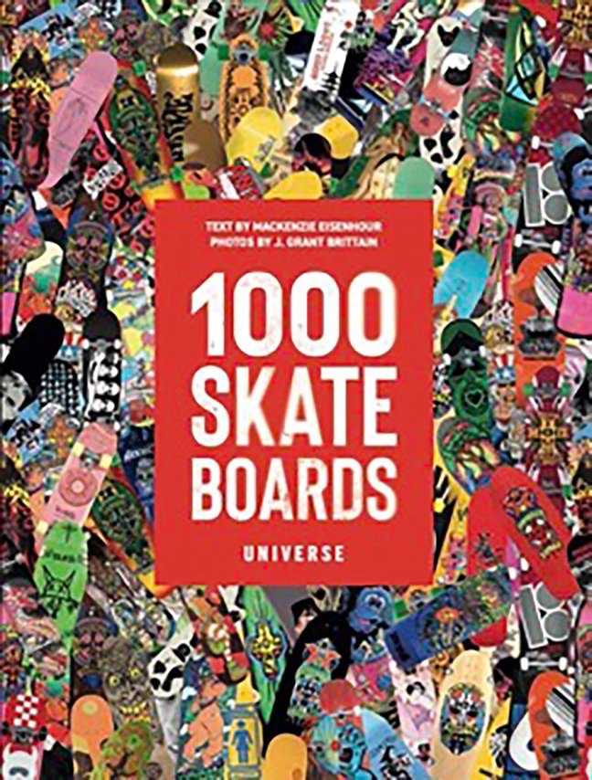 1000 Skateboards book cover