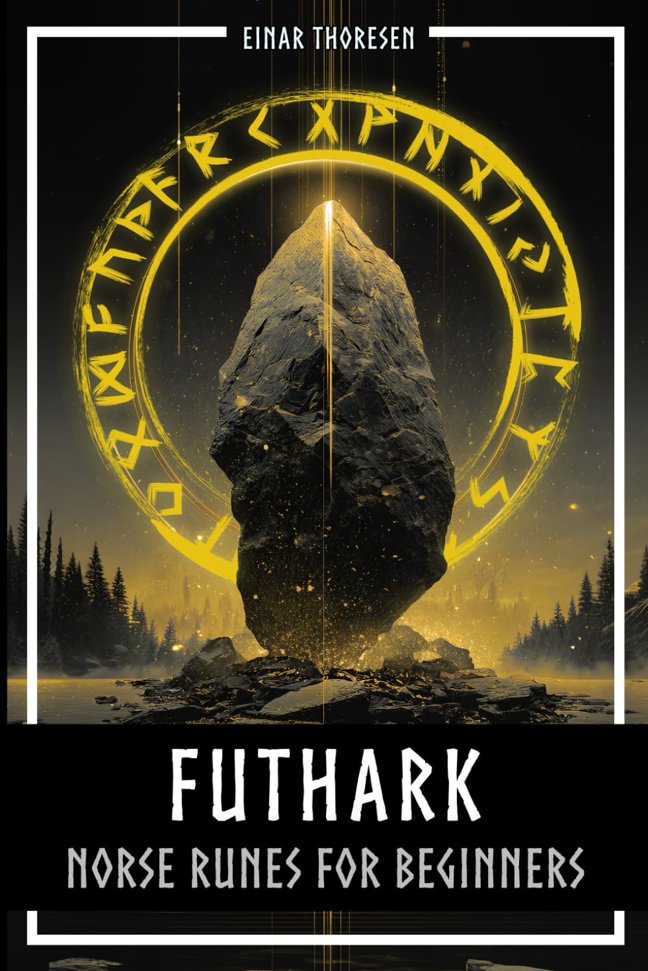 Futhark - Norse Runes for Beginners: Deciphering the language of the gods – understanding the meaning and symbolism of runes and integrating them into ... the Elder Futhark (Norse Myths & Legends) book cover