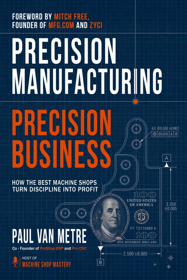 Precision Manufacturing, Precision Business: How the Best Machine Shops Turn Discipline into Profit book cover