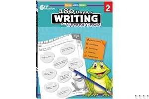 180 Days of Writing for Second Grade: Practice, Assess, Diagnose book cover