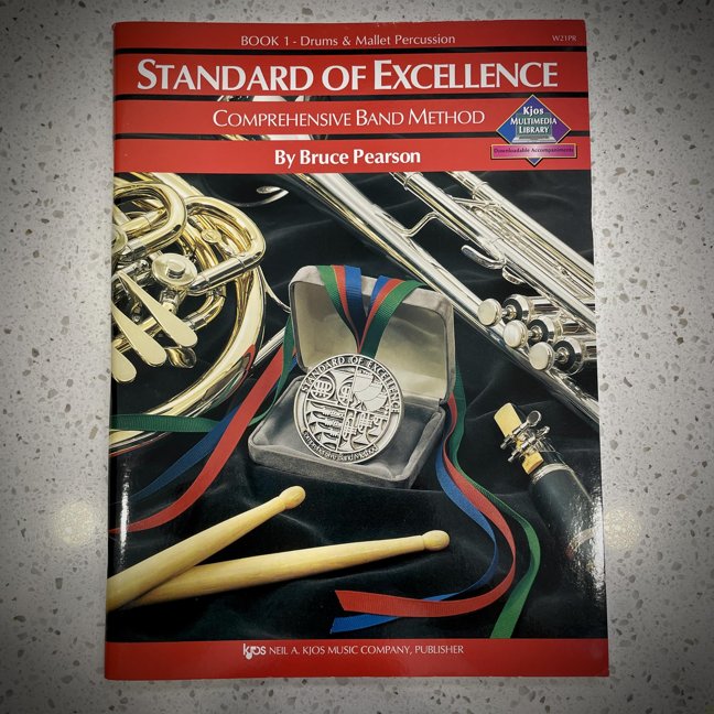 Standard of Excellence Comprehensive Band Method: Drums & Mallet Percussion book cover
