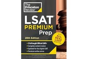 Princeton Review LSAT Premium Prep, 28th Edition: 3 Real LSAT Preptests + Strategies & Review + Updated for the New Test Format book cover