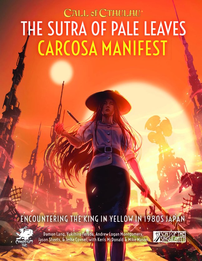 Call of Cthulhu: The Sutra of Pale Leaves Volume 2, Carcosa Manifest book cover