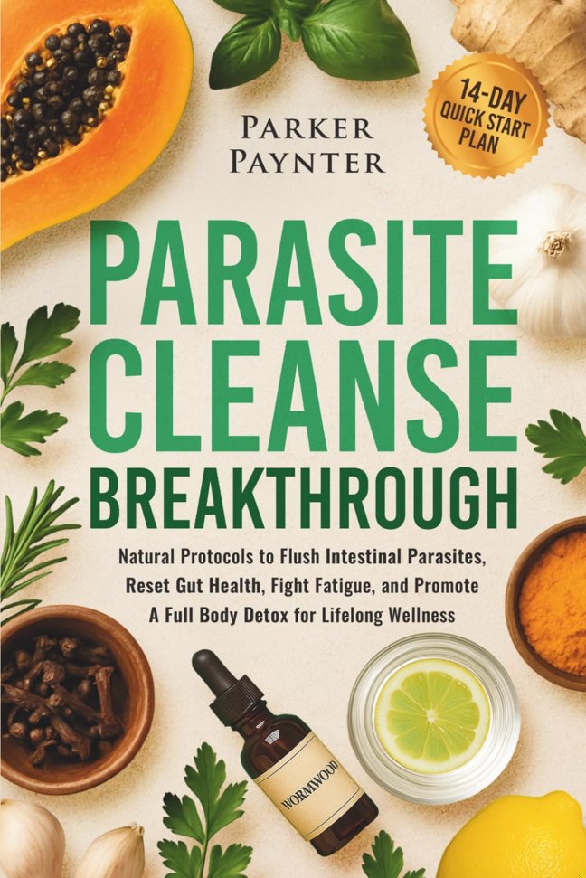 Parasite Cleanse Breakthrough: Natural Protocols to Flush Intestinal Parasites, Reset Gut Health, Fight Fatigue, and Promote a Full Body Detox for Lifelong Wellness book cover
