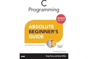 C Programming Absolute Beginner's Guide (Absolute Beginner's Guides (Que)) book cover