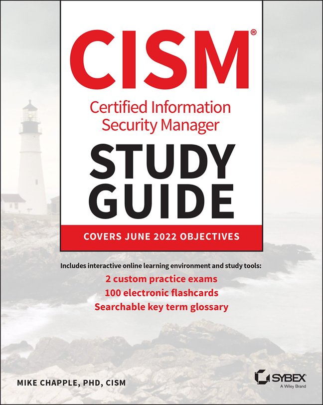 CISM Certified Information Security Manager Study Guide (Sybex Study Guide) book cover
