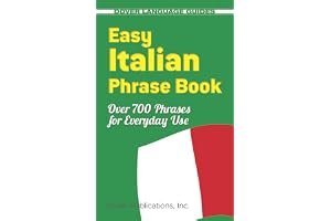 Easy Italian Phrase Book: 770 Basic Phrases for Everyday Use book cover