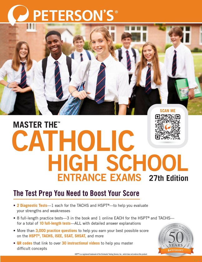 Master theTM Catholic High School Entrance Exams book cover