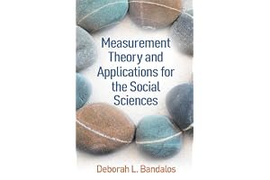 Measurement Theory and Applications for the Social Sciences (Methodology in the Social Sciences Series) book cover