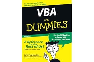 VBA For Dummies book cover