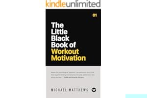The Little Black Book of Workout Motivation (Muscle for Life) book cover