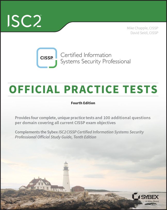 ISC2 CISSP Certified Information Systems Security Professional Official Practice Tests book cover