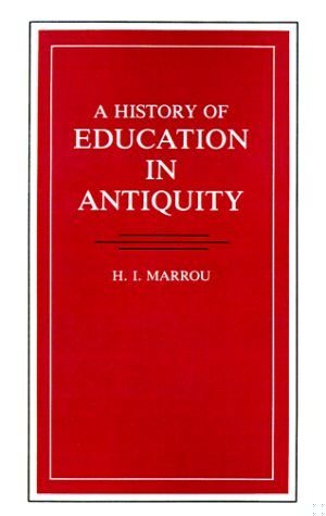 A History of Education in Antiquity book cover