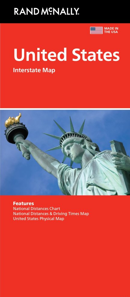 Rand McNally Easy to Read: United States Map book cover