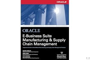 Oracle E-Business Suite Manufacturing & Supply Chain Management book cover