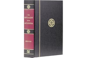 Septuagint with Apocrypha book cover