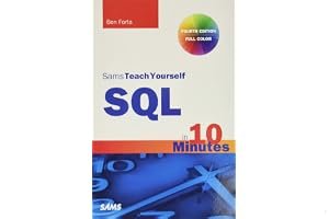 Sams Teach Yourself SQL in 10 Minutes book cover