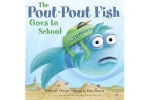 The Pout-Pout Fish Goes to School book cover