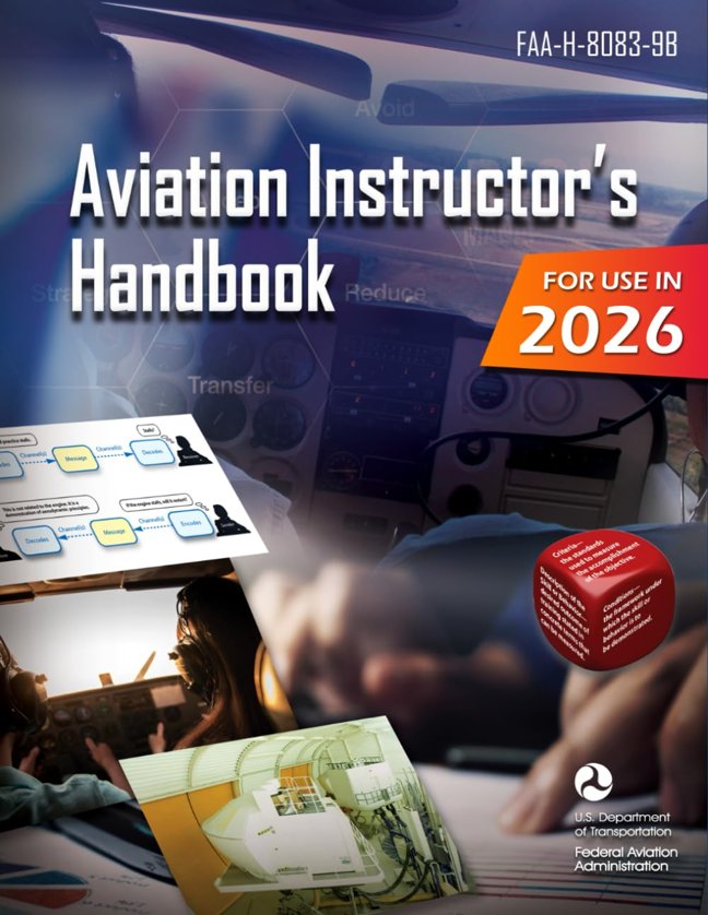 Aviation Instructor's Handbook: FAA-H-8083-9B (Color Print) book cover
