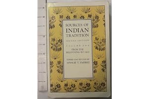 Sources of Indian Tradition: From the Beginning to 1800 book cover
