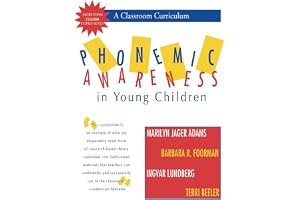 Phonemic Awareness in Young Children: A Classroom Curriculum book cover