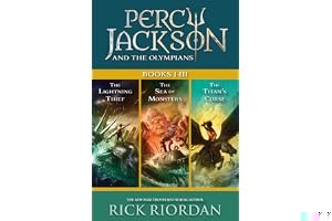 Percy Jackson and the Olympians (Percy Jackson and the Olympians, #1-3) book cover