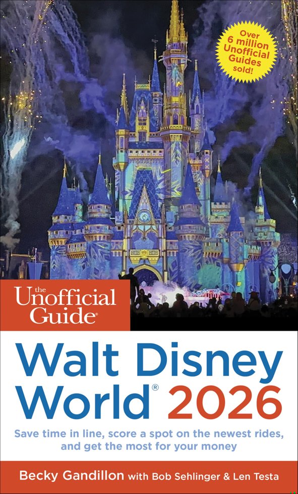 The Unofficial Guide to Walt Disney World 2026 book cover