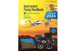 Instrument Flying Handbook FAA-H-8083-15B (Color Print): IFR Pilot Flight Training Study Guide book cover